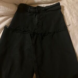 HIGH WAISTED ZW SAILOR STRAIGHT LEG JEANS ZARA